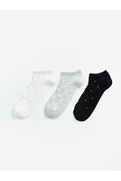LC Waikiki I Embroidered Women's Booties Socks 3-Piece Set from Freezen Store