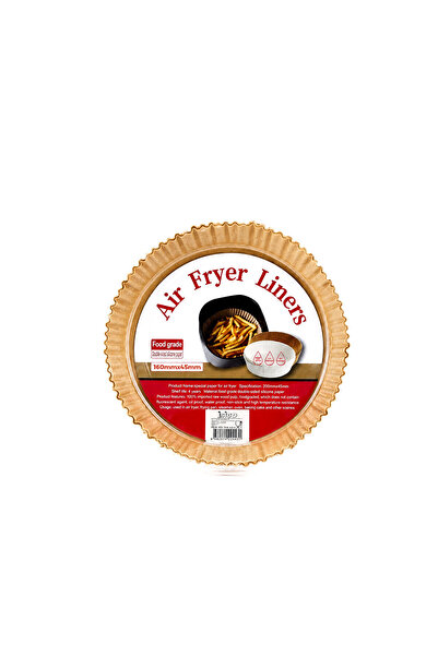 Marsilyan 50Pcs Round Base: 16cm - Edge: 4.5cm Air Fryer Baking Paper () Ilke...