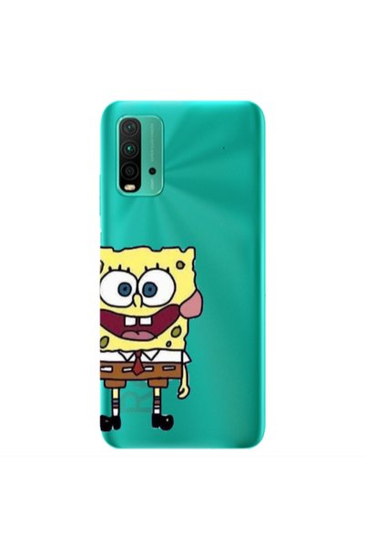 Other Xiaomi Redmi 9T Spong 2 Transparent Silicone TPU Θήκη