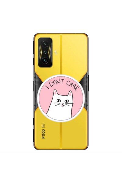 Other Xiaomi Poco F4 Gt I dont Care Transparent Silicone TPU Θήκη