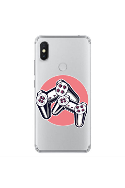 Other Xiaomi Redmi S2 Retro Joysticks Transparent Silicone TPU Θήκη