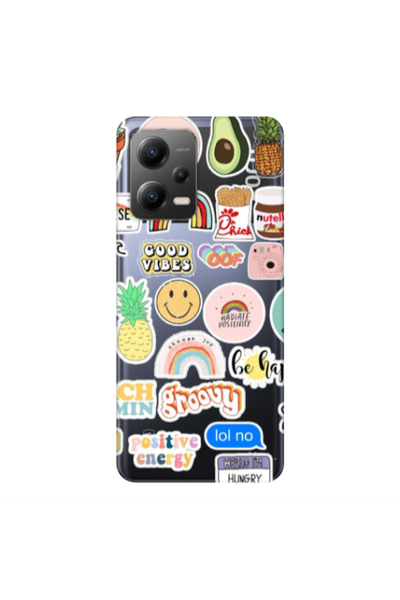 Other Xiaomi Poco X5 Good vibes Transparent Silicone TPU Θήκη