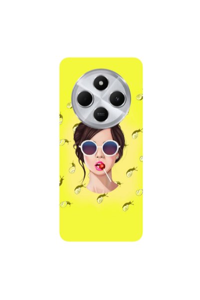 Other Xiaomi Redmi 14c Lolipop Transparent Silicone TPU Θήκη