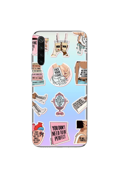 Other Xiaomi Redmi Note 8 Everything will be okay Transparent Silicone TPU Θήκη