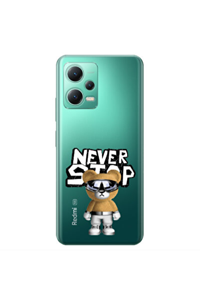 Other Xiaomi Redmi Note 12 Pro 5G Never stop Transparent Silicone TPU Θήκη