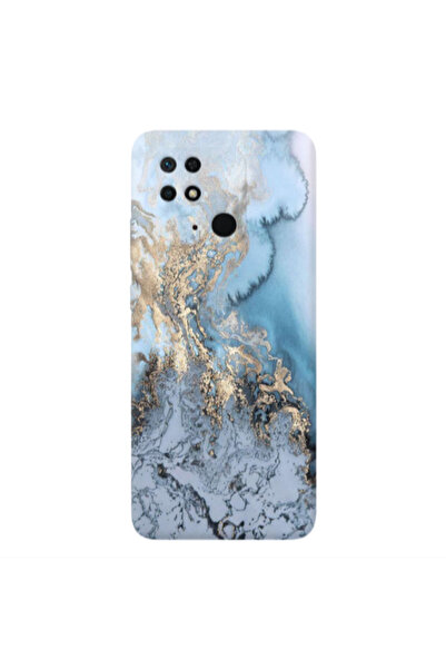 Other Xiaomi Redmi 10C Marble Gold Design Transparent Silicone TPU Θήκη