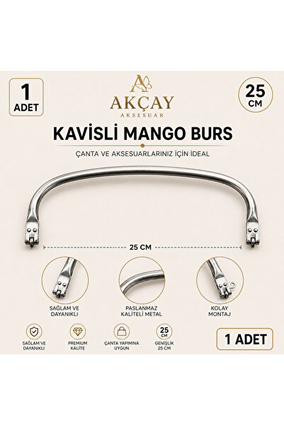 Akçay Aksesuar Meşhur Kavisli M.Burs 25cm