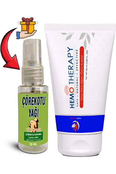 Genel Markalar Hemo Therapy Iskoç Karaağaç Özlü Anal Bakım Kremi 50 ml + Çöre...
