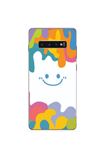 Other Samsung S10 Plus Oil Paint Smile Transparent Silicone TPU Θήκη