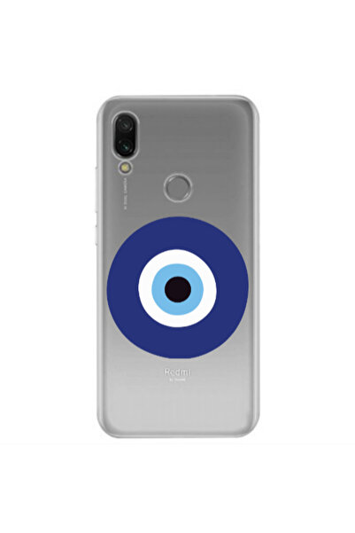 Other Xiaomi Redmi Note 7 Evil eye bead Transparent Silicone TPU Θήκη