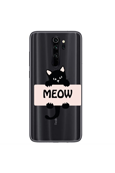 Other Xiaomi Redmi Note 8 Pro Meow Transparent Silicone TPU Θήκη