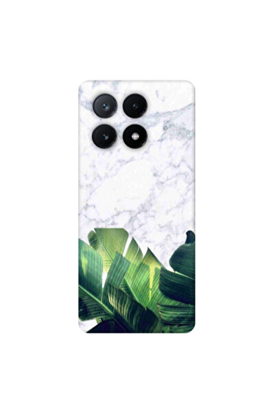Other Xiaomi Poco X6Pro 5G Marble Laves Transparent Silicone TPU Θήκη