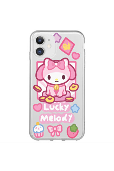 Other Apple iPhone 12 Mini Lucky Melody Transparent Silicone TPU Θήκη