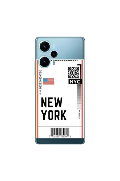Other Xiaomi Poco F5 New York NYC Transparent Silicone TPU Θήκη