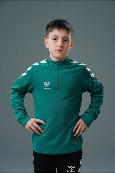 hummel Φόρμα προπόνησης Line Antrenman Top Green Jr