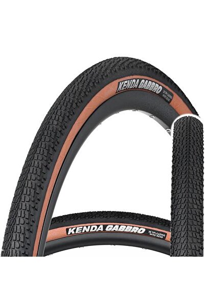 Kenda Anvelopă de bicicletă 700x35C GRABBRO GRAVEL cu bandă maro și model cub...