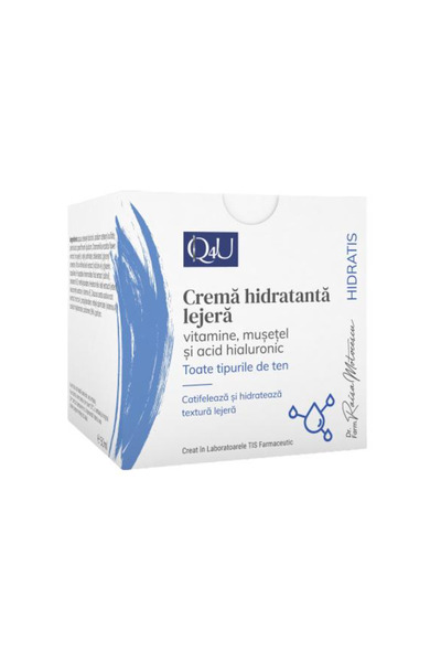 Tis Farmaceutic Crema Hidratanta cu Vitamine, Musetel si Acid Hyaluronic Tis ...