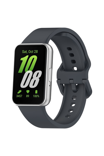 Techsuit Λουράκι Smartwatch W086 για Samsung Galaxy Fit3, ρυθμιζόμενο, γκρι