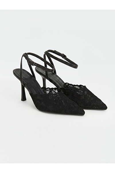 LC Waikiki Vizyon New Season Ankle Strap Lace-Up Women's Heeled Shoes