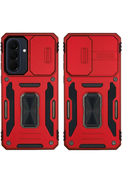 Other Θήκη Ring Armor Camshield Sonique Samsung Galaxy A57 5G Κόκκινο