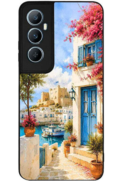 Other Σονίκ Σειρά Μούσα των Ελληνικών Νησιών Realme C65 4G Θήκη Λιμάνι της Ρόδου