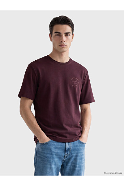 LC Waikiki Peak New Season Crew Neck Printed Men's T-Shirt