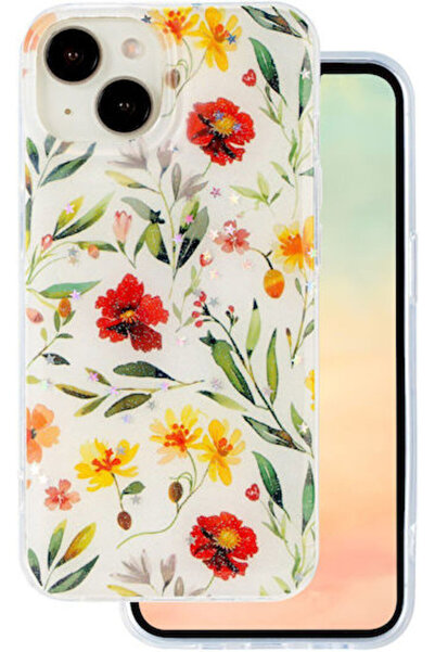 Telforceone Glow Glam Πίσω Κάλυμμα Σιλικόνης 2mm Λευκό (iPhone 11)
