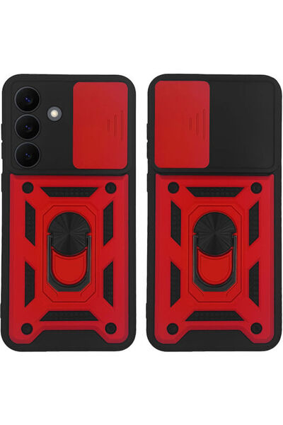 Other Θήκη Τηλεφώνου Ring Armor Campro Sonique για Samsung Galaxy S26 Κόκκινο