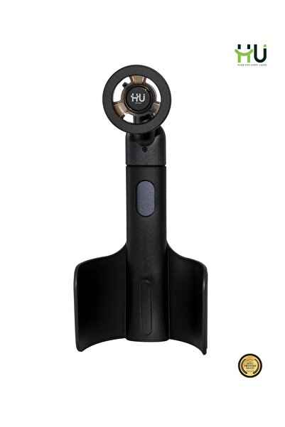 HU HAPPY USER Magnetic Car Cup Holder Phone Mount – 360° Rotating Holder with...