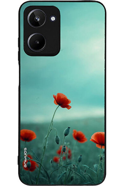 Other Σειρά Sonique Ηλιοβασίλεμα στην Εδέμ Θήκη Scarlet Poppy για Realme 10 4G