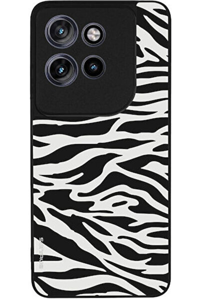 Other Θήκη Σειράς Sonique Animal Print για Motorola Edge 60 Neo 5G - Ζέβρα