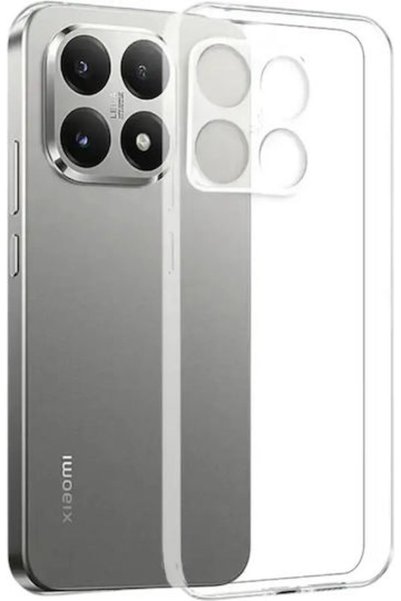 OEM Λεπτή Διαφανής Θήκη Πλάτης Σιλικόνης 2mm (Xiaomi 15T)