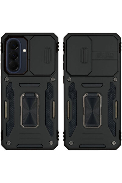 Other Θήκη Ring Armor Camshield Sonique Samsung Galaxy A57 5G Μαύρο