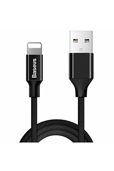 Baseus Cablu Yiven USB la Lightning 1.8m 2A Negru