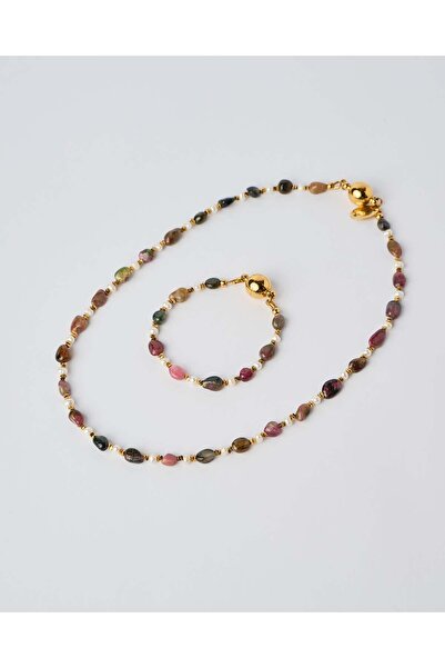 THE GEM STORIES JEWELRY Κολιέ Αρμονία της Γης Πολλαπλών Χρήσεων