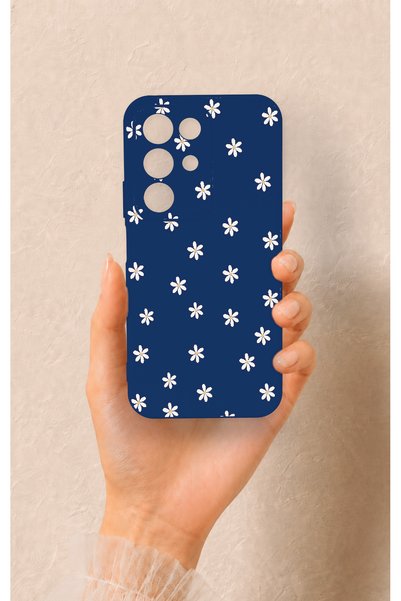 Vip Case Realme C85 5g Compatible Mini Daisy Patterned Silicone Case