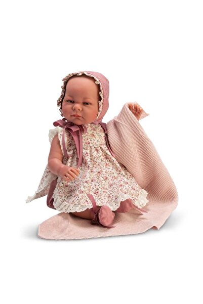 Asi Papusa Reborn Mauren 46 cm cu paturica, editie de colectie