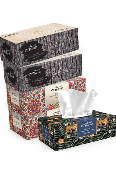 Alove Soft Facial Tissue 2Ply 5x150's