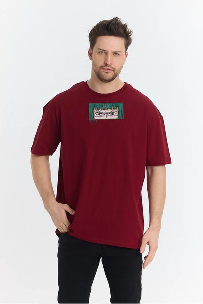 FAUNION Unisex Oversize Embroidered Jujutsu Kaisen Maki Zenin Anime Design 10...