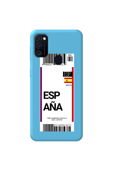 Other Samsung M21 Espana Arrival Blue Colored Silicone TPU Θήκη