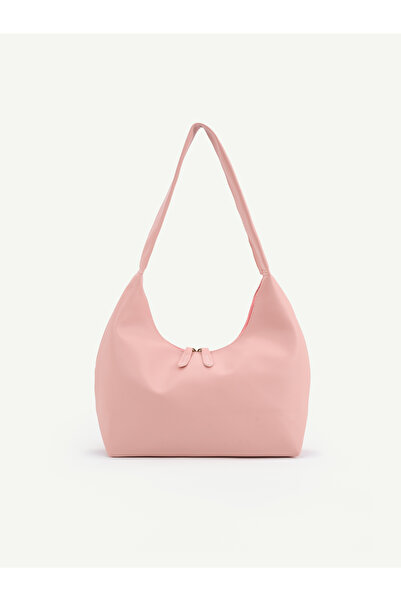 SHAKA Powder Shk331 Soft Textured, Zippered, Women's Hand, Arm and Shoulder Bag