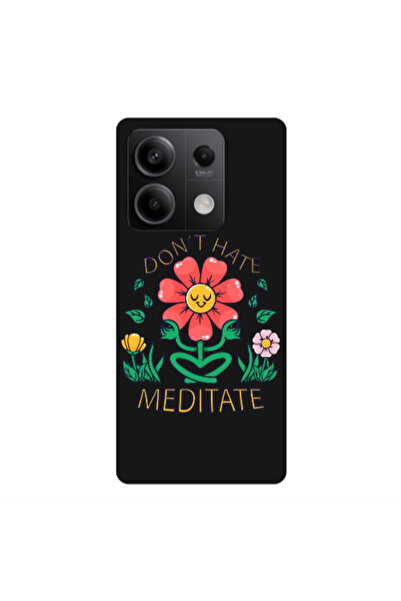 Other Xiaomi Redmi Note 13Pro 5G Meditate Black Colored Silicone TPU Θήκη