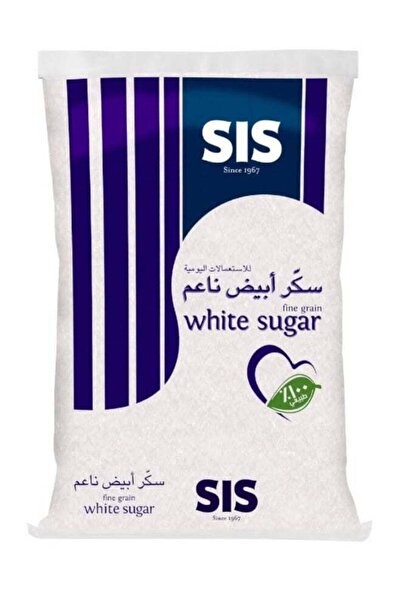 SIS سكر أبيض ناعم 1 كجم