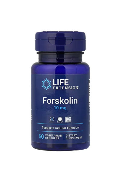 Life Extension Herbal, Forskolin, Coleus forskohlii, Cellular Energy Health S...