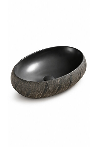 PUROSER ÇANAK LAVABO PROSER STONE BLACK J2102