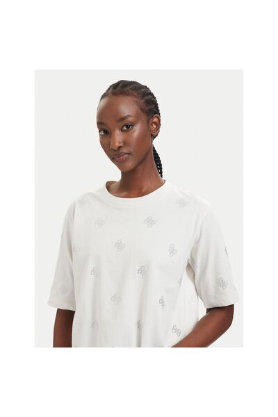Guess Tricou de damă V6GI18K2985 Crem
