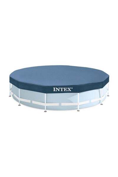 Intex , Round Metal Frame Pool Cover, 10ft 10feet