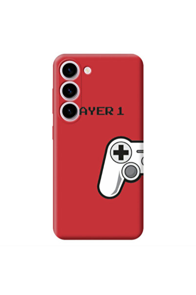 Other Samsung S23 Plus Player 1 Red Colored Silicone TPU Θήκη