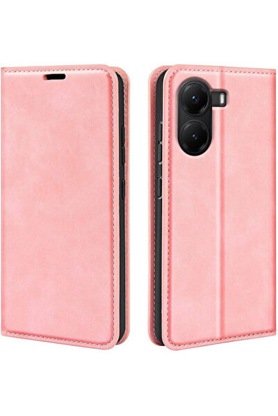 OEM Θήκη Πορτοφόλι από Συνθετικό Δέρμα Ροζ (Poco X7 Pro) Κωδικός: 01XIA3135