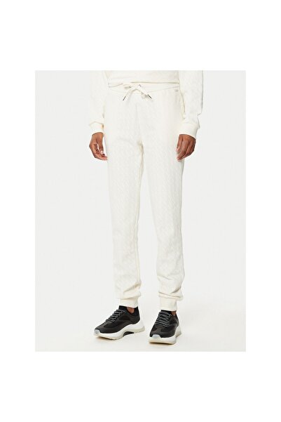 Armani Exchange Pantaloni de trening pentru femei 8NYPLG YJE5Z Bej